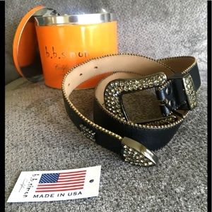 BB Simon Italian Leather belt